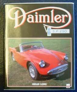 DAIMLER V8 SP250 DART CAR HISTORY MANUAL BOOK  