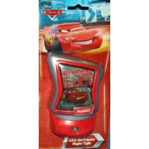  Disney Cars Lightning McQueen LED Automatic Senor Night 