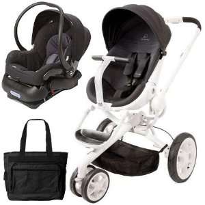   Stroller Travel system with diaper bag and car seat   Black Irony