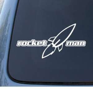 ROCKET MAN   Car, Truck, Notebook, Vinyl Decal Sticker #1294  Vinyl 