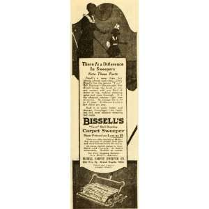  1922 Ad Bissell Carpet Sweeper Cyco Ball Bearing Home 