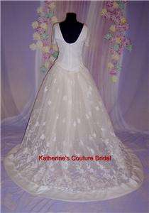 Wedding Dress Bridal sz 10 Gown #23 In Stock  