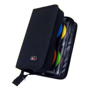  Velocity Nylon 600D CD Wallet (96 capacity, Black 
