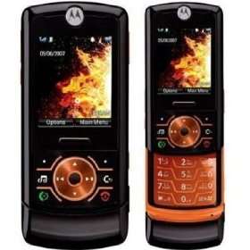  MOTOROLA Z6M RIZR KRZR MANDARINE ORANGE CDMA CELL PHONE 