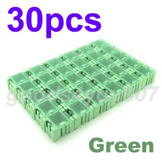 30pcs Kit Components Boxes Laboratory Storage Box Green  