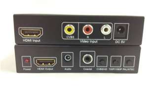   to NTSC RCA/HDMI to HDMI DIGITAL Video Signal Converter 50/60HZ  