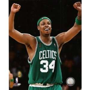  Paul Pierce Celtics NBA Finals Arms Raised 8x10 Sports 