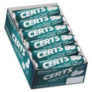 Certs Mints   Wintergreen 12 Pieces/Pack, 12/Box(sold in packs of 3)