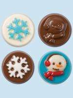 Wilton Christmas Winter Wish Cookie Candy Mold Holiday Snowman 