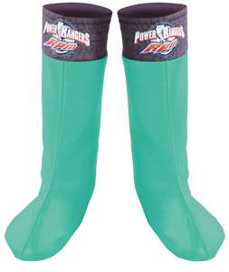 Child Std. Green Ranger Boot Covers   Disneys Power Ra  