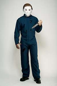 Halloween Michael Myers Horror Scary Adult Mens Costume  