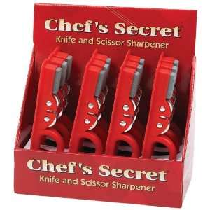  Knife/Scissor Sharpener  12 Pc By Chef&aposs Secret® 12pc Knife 