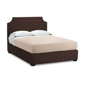   Home Newport Bed, King, Chenille Basketweave, Espresso