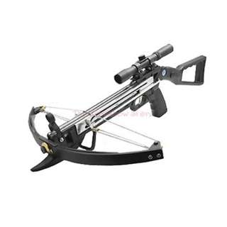 NcStar 90 lbs Pistol Crossbow with 4x20 Scope + 10 Arrows 814108013080 