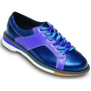    Elite Blue / Purple Microfiber Bowling Shoe