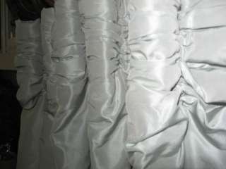 Custom PAIR Rouched Pleated Drapes made w/ YOUR FABRICS  