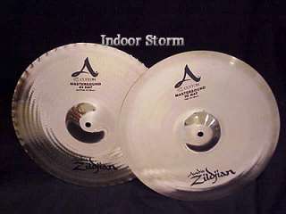 14 Zildjian A Custom Mastersound Hi Hat Cymbals  