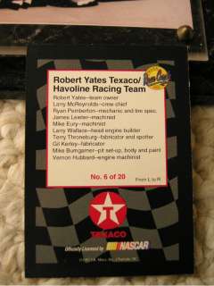 DAVEY ALLISON MEMORIAL PLAQUE WITH PHOTO & CARDS  