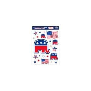  Republican Peel n Place Decals