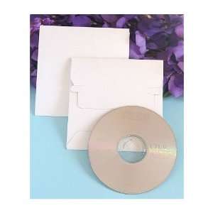  White Compact Disc Mailer (5in. W x 5in. H)   pack of 10 