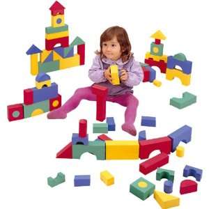    Foam Building Block Set   Primary Colors   152 Pieces Toys & Games