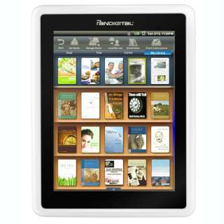   Pandigital 4GB Wifi Novel 7 Digital Book Reader White PRD07T10WWH7