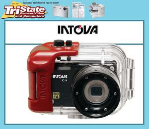 Intova IC14 Digital Camera with Underwater Waterproof Housing NEW 
