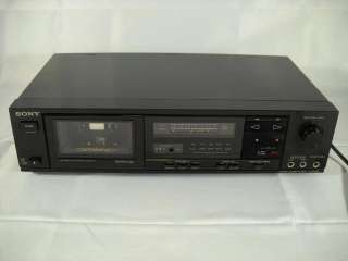 Sony TC RX400 Single Cassette Tape Deck  
