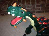 Fisher Price REMOTE CONTROL Imaginext Spike the Ultra Dinosaur +All 