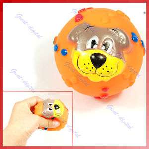 Pet Dog Play Chew Funny Squeaky Squeak Toy Small Ball  