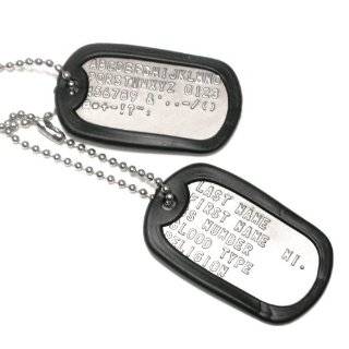 Custom Military Dog Tags Army ID