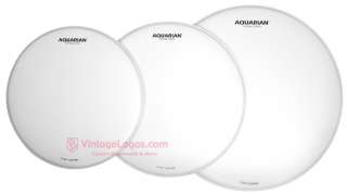 AQUARIAN 12 13 16 Texture Coated Tom Drum Heads NEW  