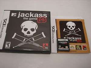 JACKASS THE GAME NINTENDO DS GAME   COMPLETE CIB 855743001186  