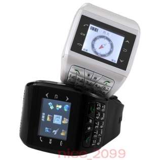   Dual Standby Unlocked Watch Mobile Phone 4Band Bluetooth /4 Player