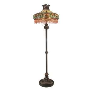 Dale Tiffany TF50062 Melissa Floor Lamp, Antique Golden Sand and Art 