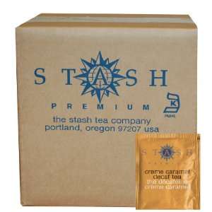 Stash Premium Decaf Crème Caramel Black Tea, Tea Bags, 100 Count Box 