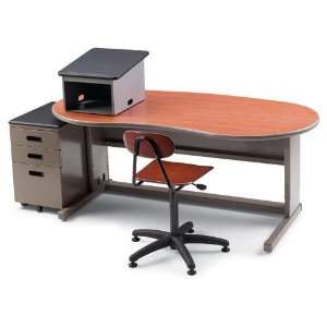 30D x 60W x 24 36H Acrobat Rectangle Instructor Desk 