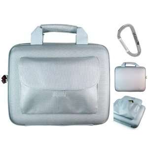 Grey Laptop Bag for 10 inch Dell mini DUO 10.1 Convertible Touch 