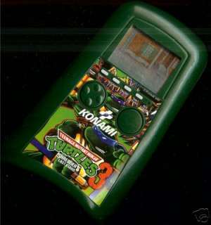 Electronic handheld TURTLES 3 game by Konami. Tested, and in perfect 