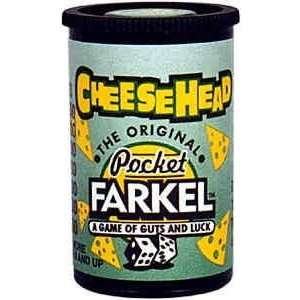    Pocket Farkel Dice Game   Miniature Set   Cheesehead Toys & Games