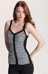Bailey 44 Nonstop Ruched Gingham Tank $130.00