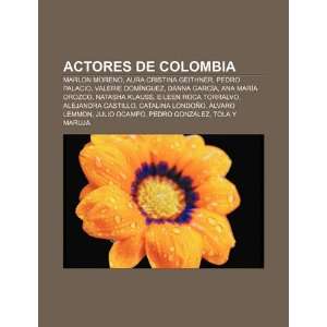 Actores de Colombia Marlon Moreno, Aura Cristina Geithner, Pedro 
