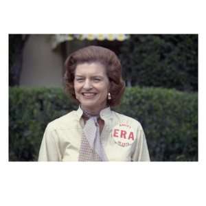 First Lady Betty Ford, Button Supporting Ratification of Equal Rights 
