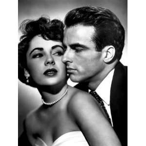  Place in the Sun, Elizabeth Taylor, Montgomery Clift, 1951 