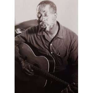  Big Bill Broonzy Poster, Blues Musician, Smoking Cig 
