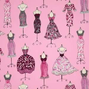 Robert Kaufman Dress Up Dress Forms Fashion Rose Fabric Yardage