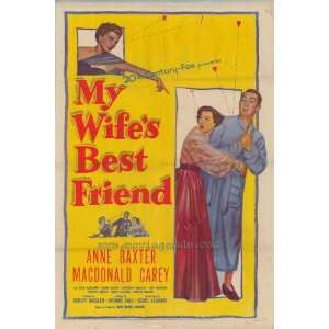   Best Friend Poster B 27x40 Anne Baxter Macdonald Carey Cecil Kellaway