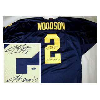 Charles Woodson Signed Uniform   Michigan Wolverines Heisman 97