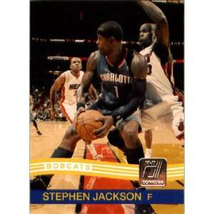 2010 / 2011 Donruss # 161 Stephen Jackson Charlotte Bobcats NBA 