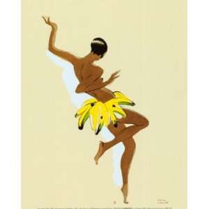   Thunder Josephine Baker   Poster by Paul Colin (10x12)
